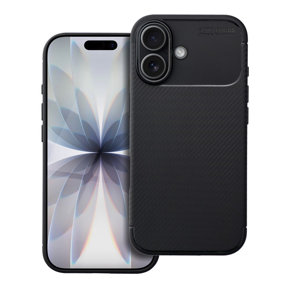 Case CARBON PREMIUM for IPHONE 17 black - Image 1
