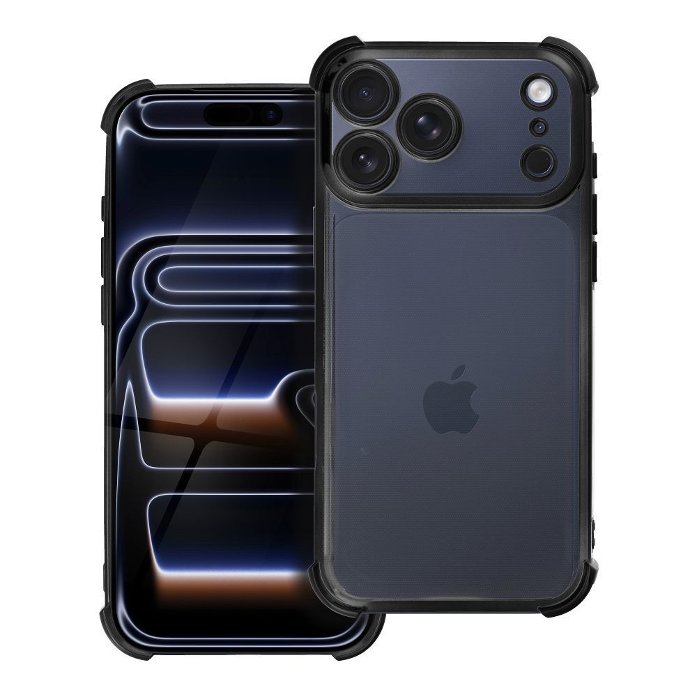 Case ANTISHOCK ELECTRO for IPHONE 17 Pro Max black - Image 1