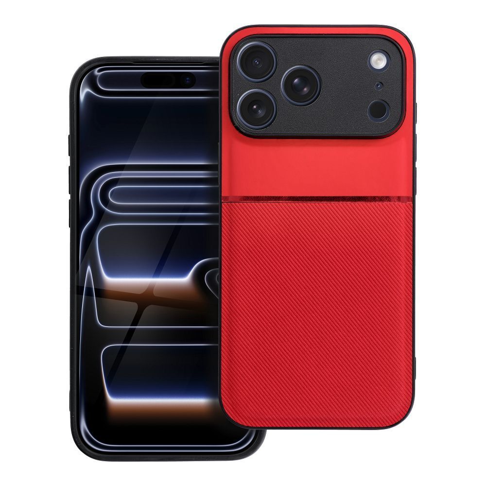 NOBLE Case for IPHONE 17 Pro Max red - Image 1