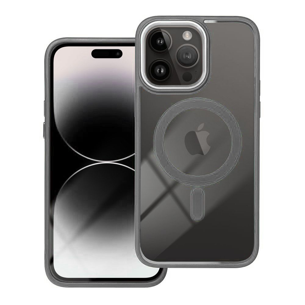 COLOR EDGE MAG COVER case compatible with MagSafe for IPHONE 17 titatnium grey - Image 2
