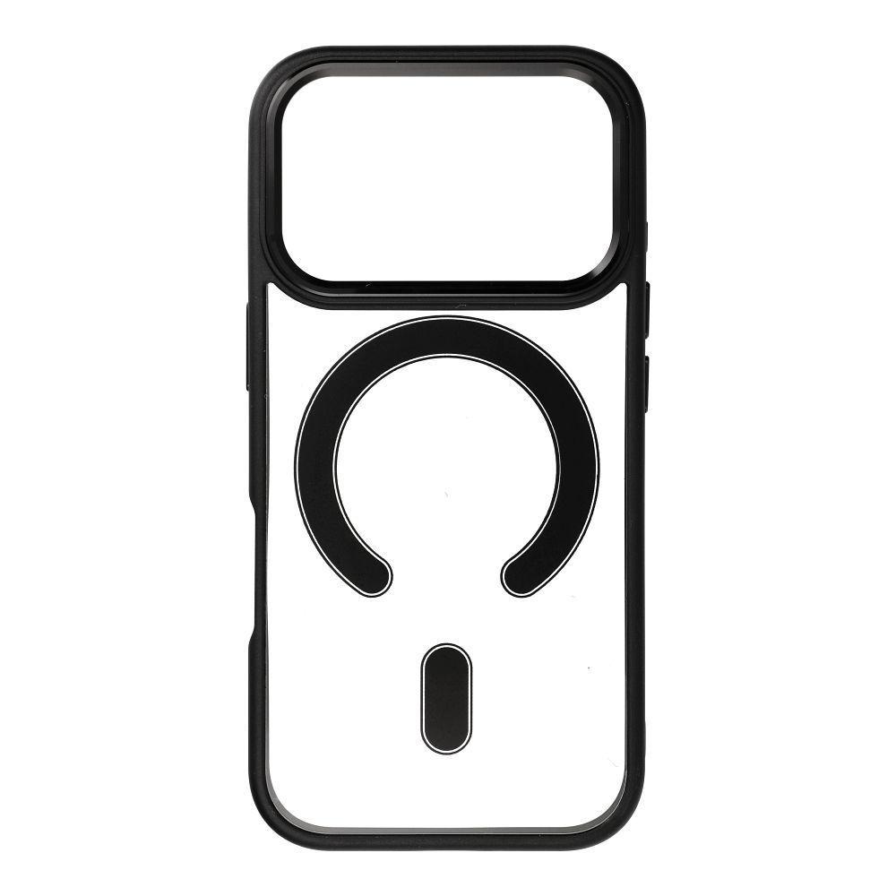 COLOR EDGE MAG COVER case compatible with MagSafe for IPHONE 17 Pro black - Image 1