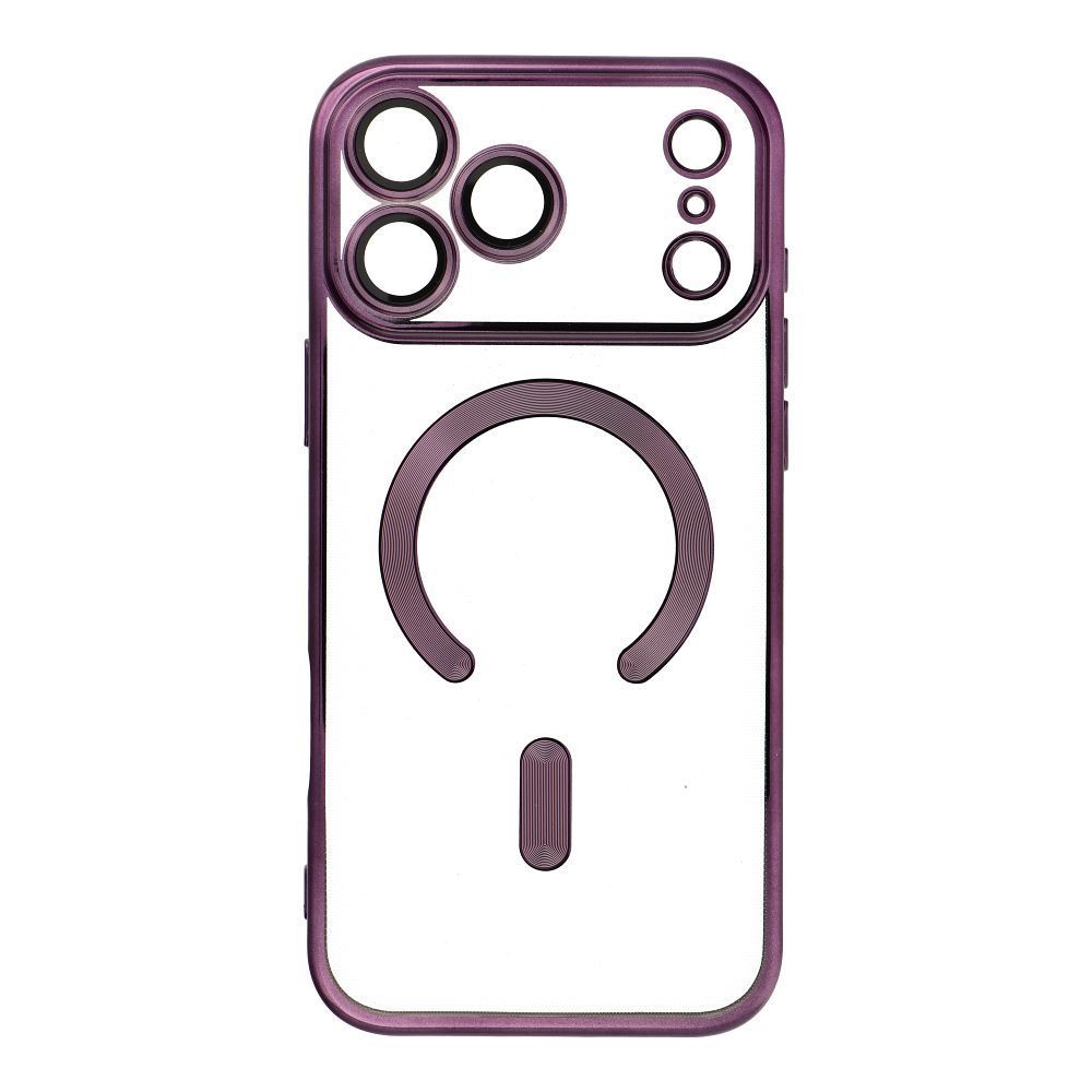 Case for iPhone 17 PRO MAX Electro Mag Cover compatible with MagSafe purple ELECTRO MAG COVER case compatible with MagSafe for IPHONE 17 Pro Max deep purple - Image 1