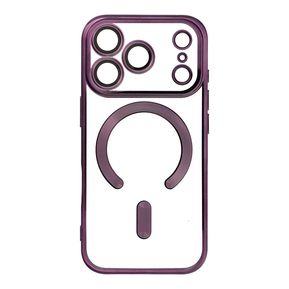 Case for iPhone 17 PRO Electro Mag Cover compatible with MagSafe purple ELECTRO MAG COVER case compatible with MagSafe for IPHONE 17 Pro deep purple - Image 1