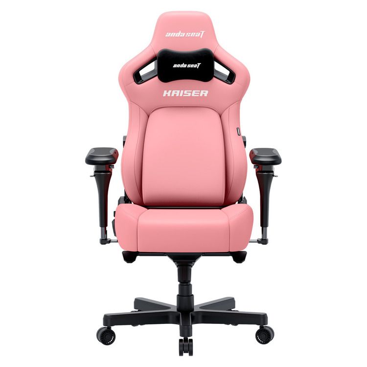 ANDA SEAT Gaming Chair KAISER-4 V2 XL Pink with 6D Armrest - Image 2