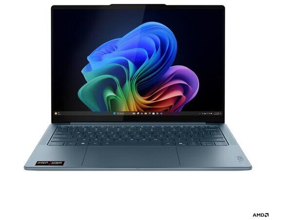 LENOVO Laptop Yoga Slim 7 14AKP10 14'' 2.8K OLED/Ryzen AI 7-350/32GB/1TB/AMD Radeon 860M Graphics/Win 11 Home/3Y Premium/ Tidal Teal - Image 1
