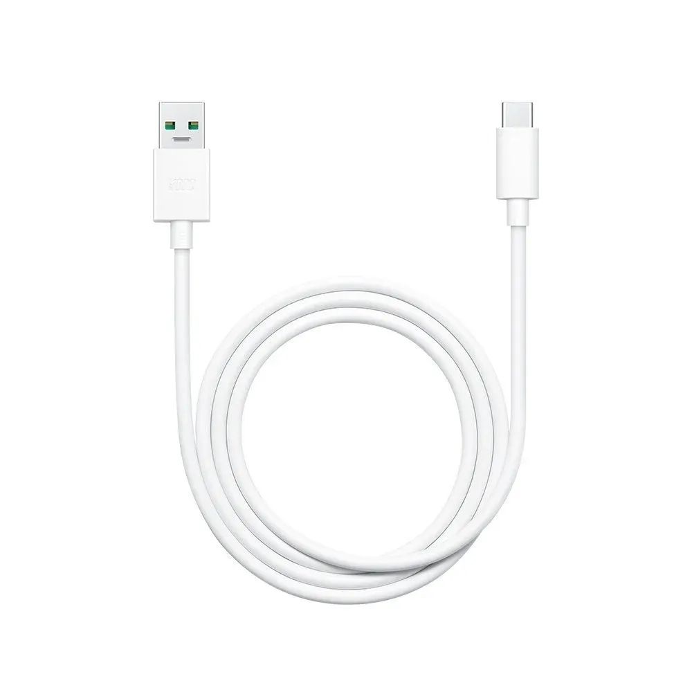 OPPO original cable USB A to Type C 3A DL129 1 m white bulk - Image 1
