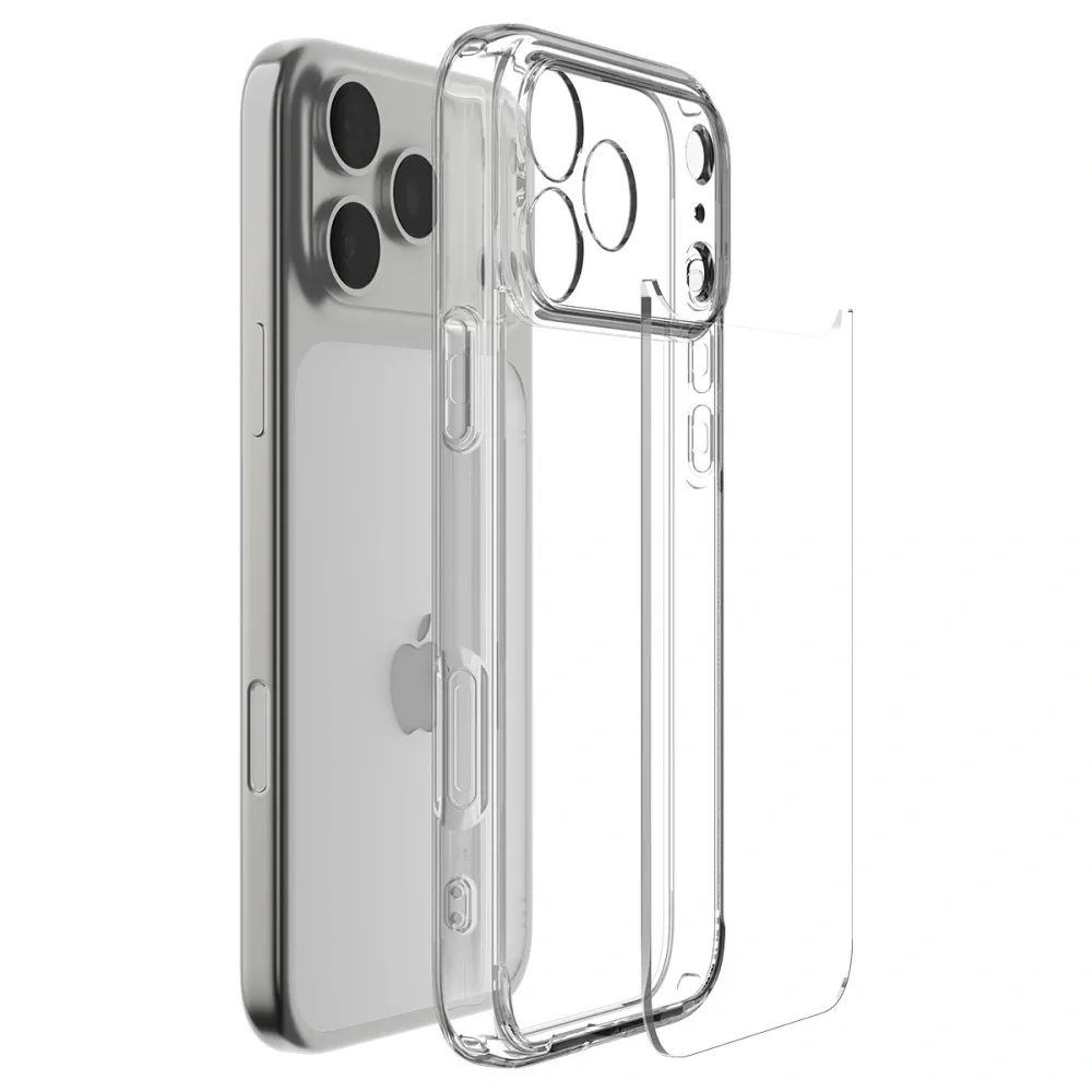 SPIGEN case ULTRA HYBRID for IPHONE 17 Pro Max crystal clear - Image 2