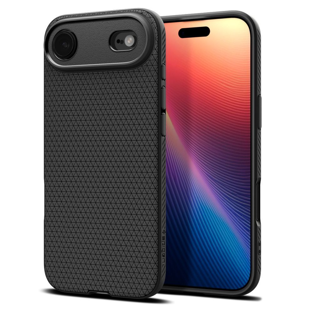 SPIGEN case LIQUID AIR for IPHONE 17 Air matte black SPIGEN case LIQUID AIR for IPHONE 17 Air matte black - Image 1