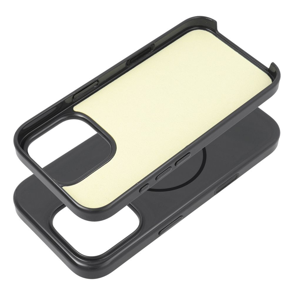Glossy Mag Cover compatible with MagSafe for IPHONE 17 PRO black - Image 2