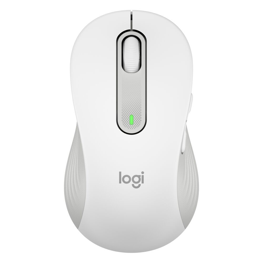 LOGITECH Mouse Wireless M650 Large White Left Hand - Image 1