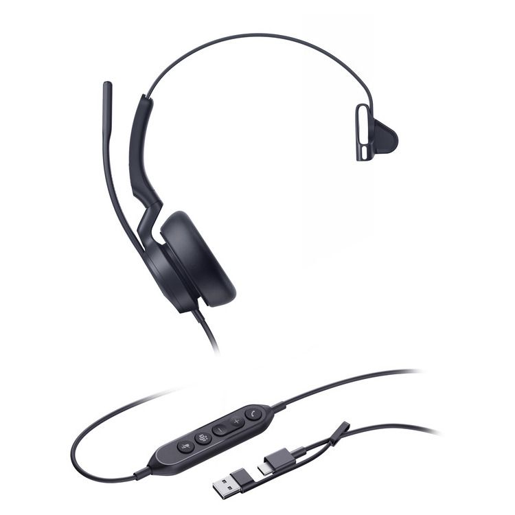YEALINK HEADSET UH46 MONO TEAMS USB C/A - Image 2