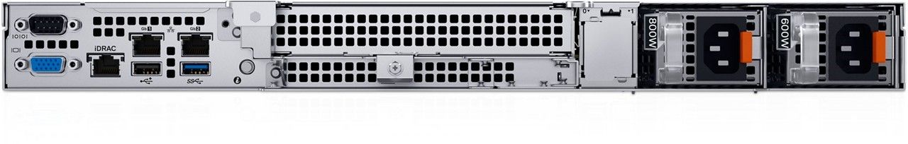 DELL Server PowerEdge R360 1U 8x2.5''/Xeon 6315P(4C/4T)/32GB/1x480GB SSD R/H355/2 PSU/5Y NBD - Image 2