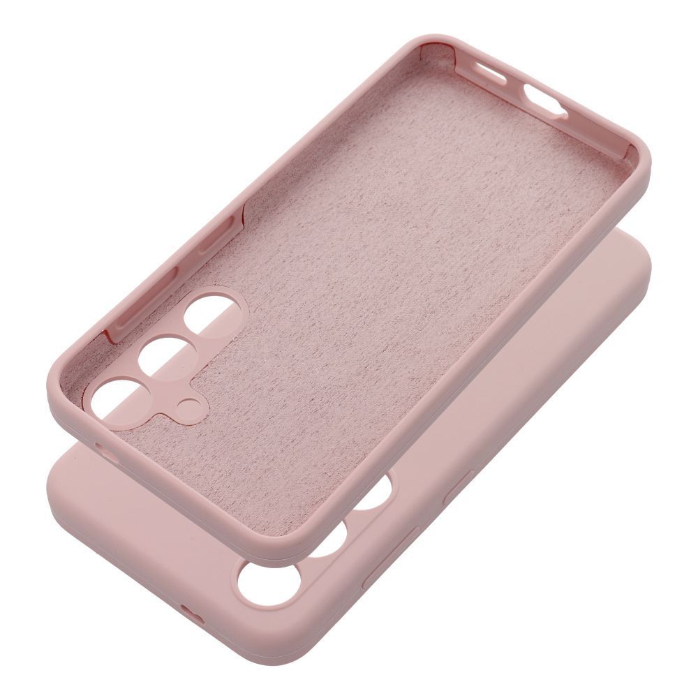 Case for Motorola G86 5G Silicone 2mm powder pink Case SILICONE 2mm for MOTOROLA G86 5G sand pink - Image 1