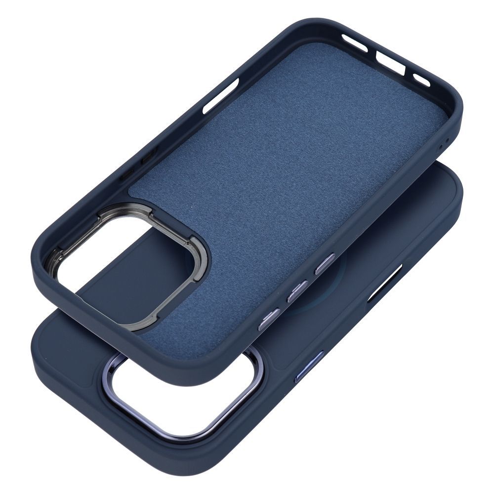 FRAME MAG COVER Case compatible with MagSafe for IPHONE 17 navy blue - Image 2