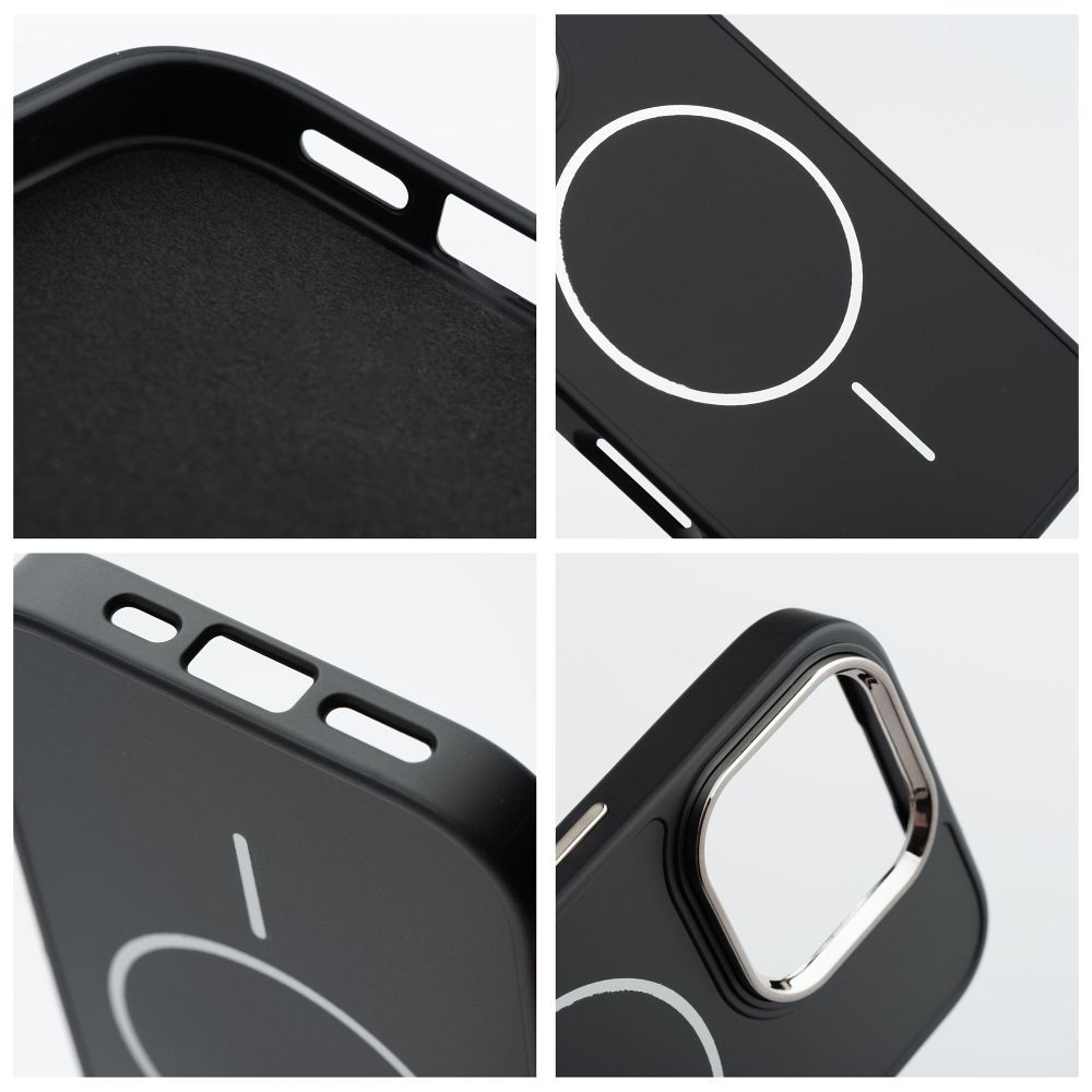 FRAME MAG COVER Case compatible with MagSafe for IPHONE 11 black - Image 2