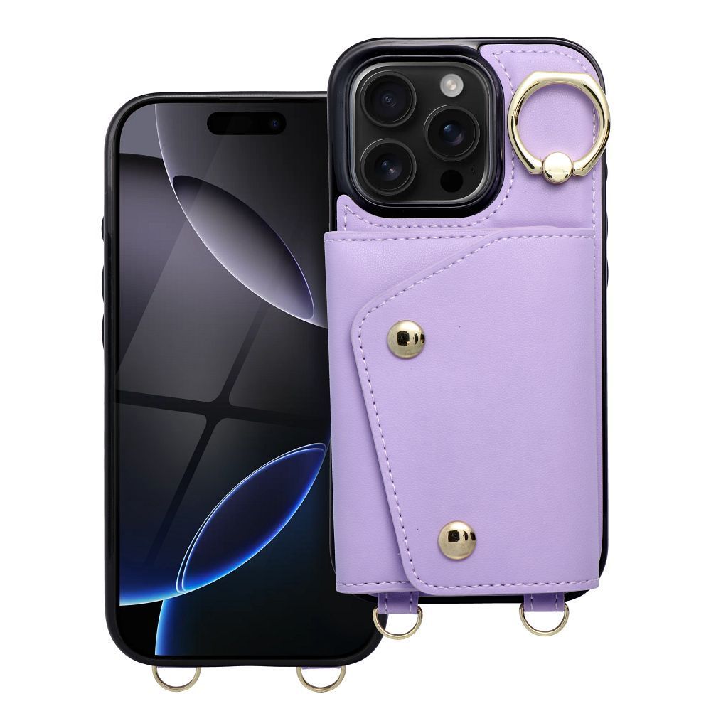 Wallet Case WONDER for IPHONE 12 / 12 PRO lilac - Image 2