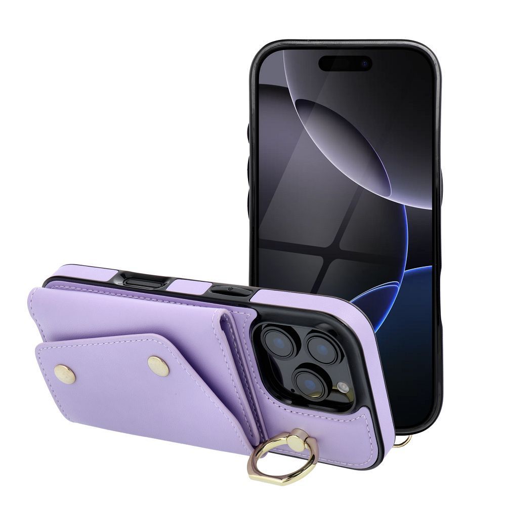 Wallet Case WONDER for IPHONE 16 PRO MAX lilac - Image 1
