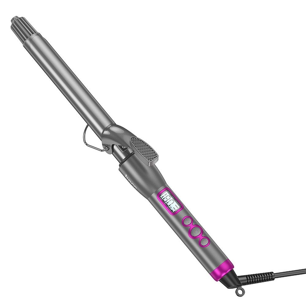 HOCO electric manual curling iron with digital display HP43 gray - Image 1
