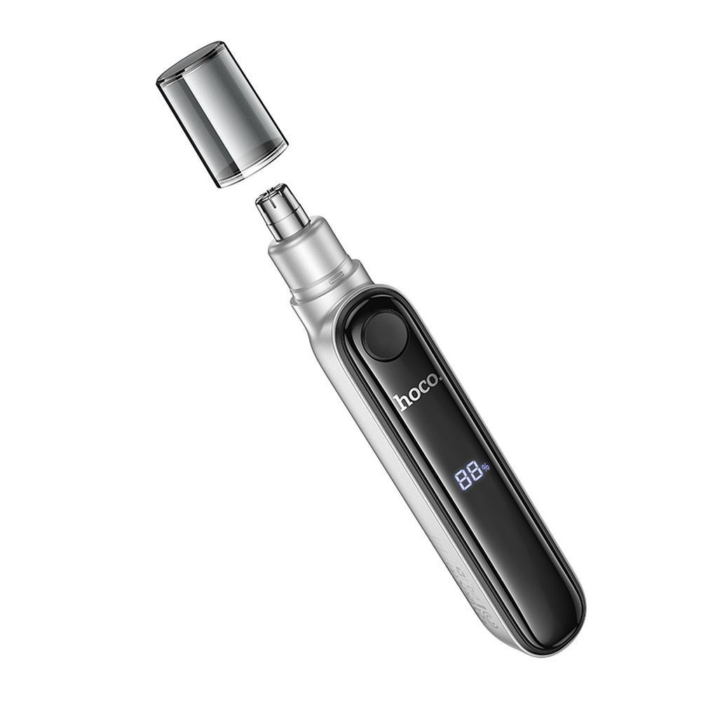 HOCO nose hair trimmer with display HP33 silver - Image 1