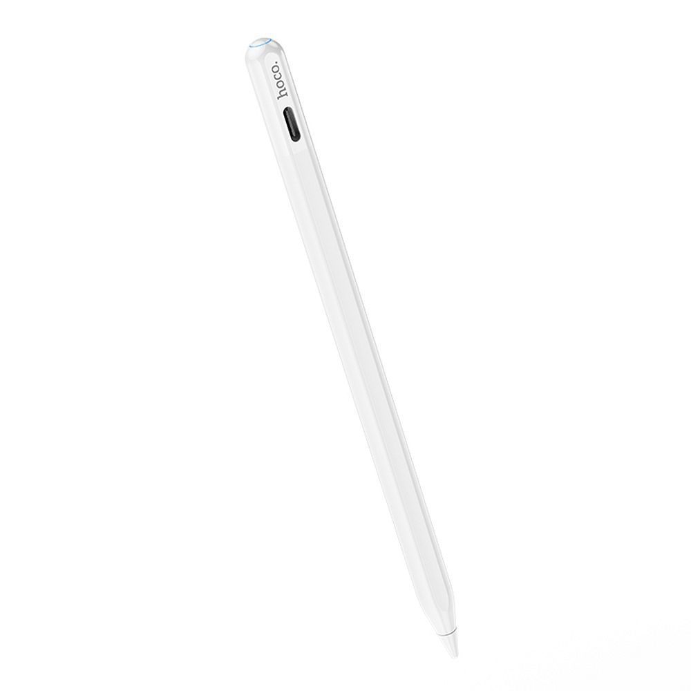 HOCO active capacitive pen with anti-lost function 130 mAh GM112 white - Image 1
