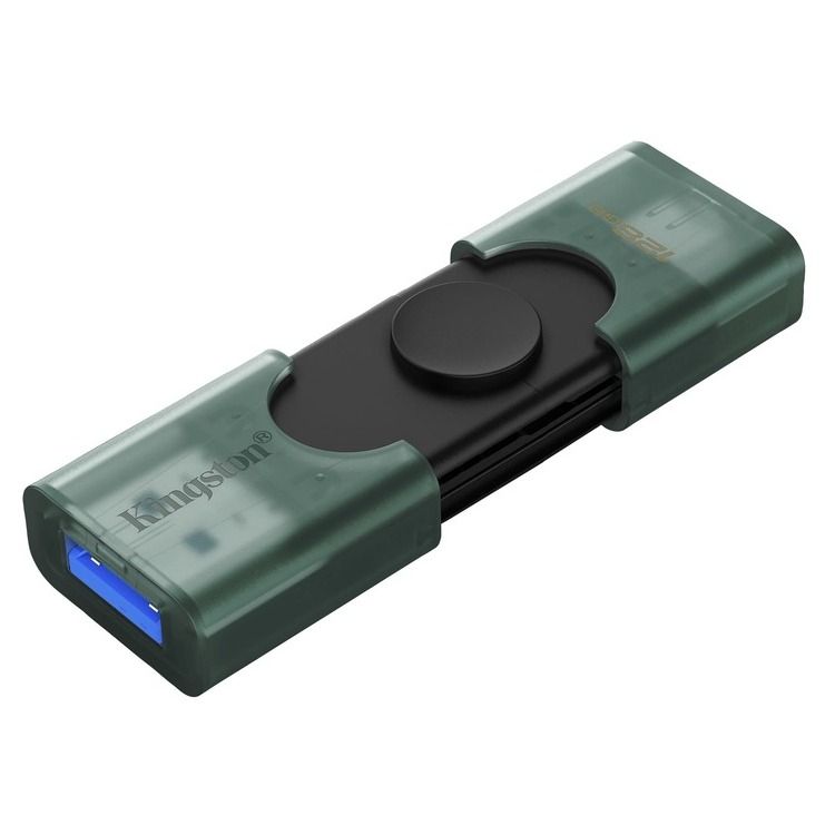 KINGSTON USB Stick Data Traveler DTDEG2/128GB, USB A+USB C 3.2 Gen1 - Image 1