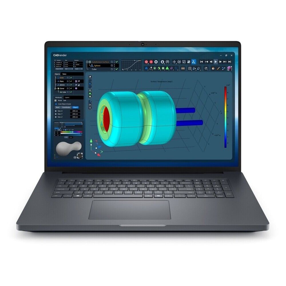 DELL Pro Max 18 Plus MB18250 18'' QHD+/Ultra 7 265HX/32GB/1TB SSD/RTX PRO 2000/Win 11 Pro/3Y Prosupport - Image 1