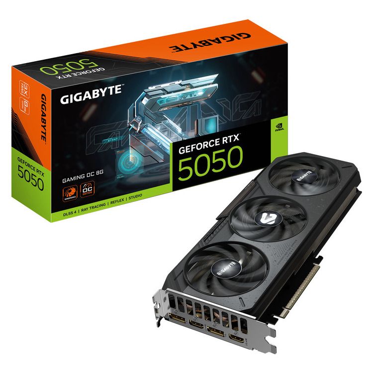 GIGABYTE VGA GV-N5050GAMING OC-8GD, 8GB, GDDR6 - Image 1