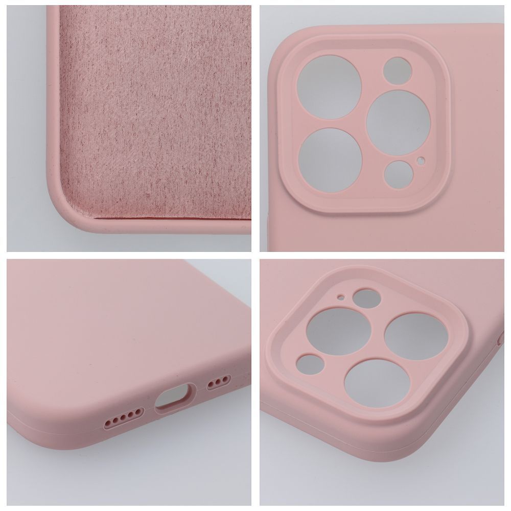 Case SILICONE 2mm for IPHONE 17 Air sand pink - Image 2