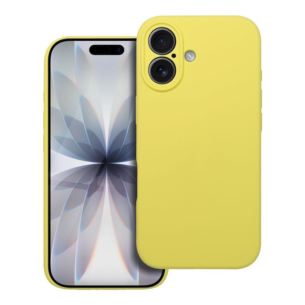 Case SILICONE 2mm for IPHONE 17 lemon - Image 1