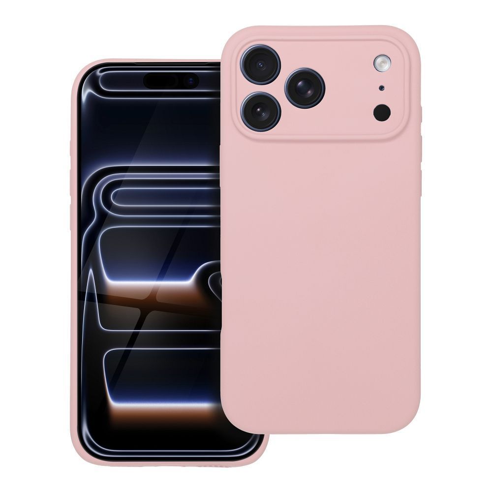 Case SILICONE 2mm for IPHONE 17 Pro Max sand pink - Image 1