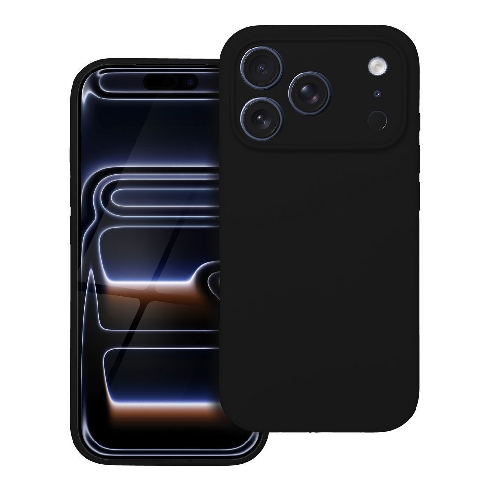 Case SILICONE 2mm for IPHONE 17 Pro black - Image 1