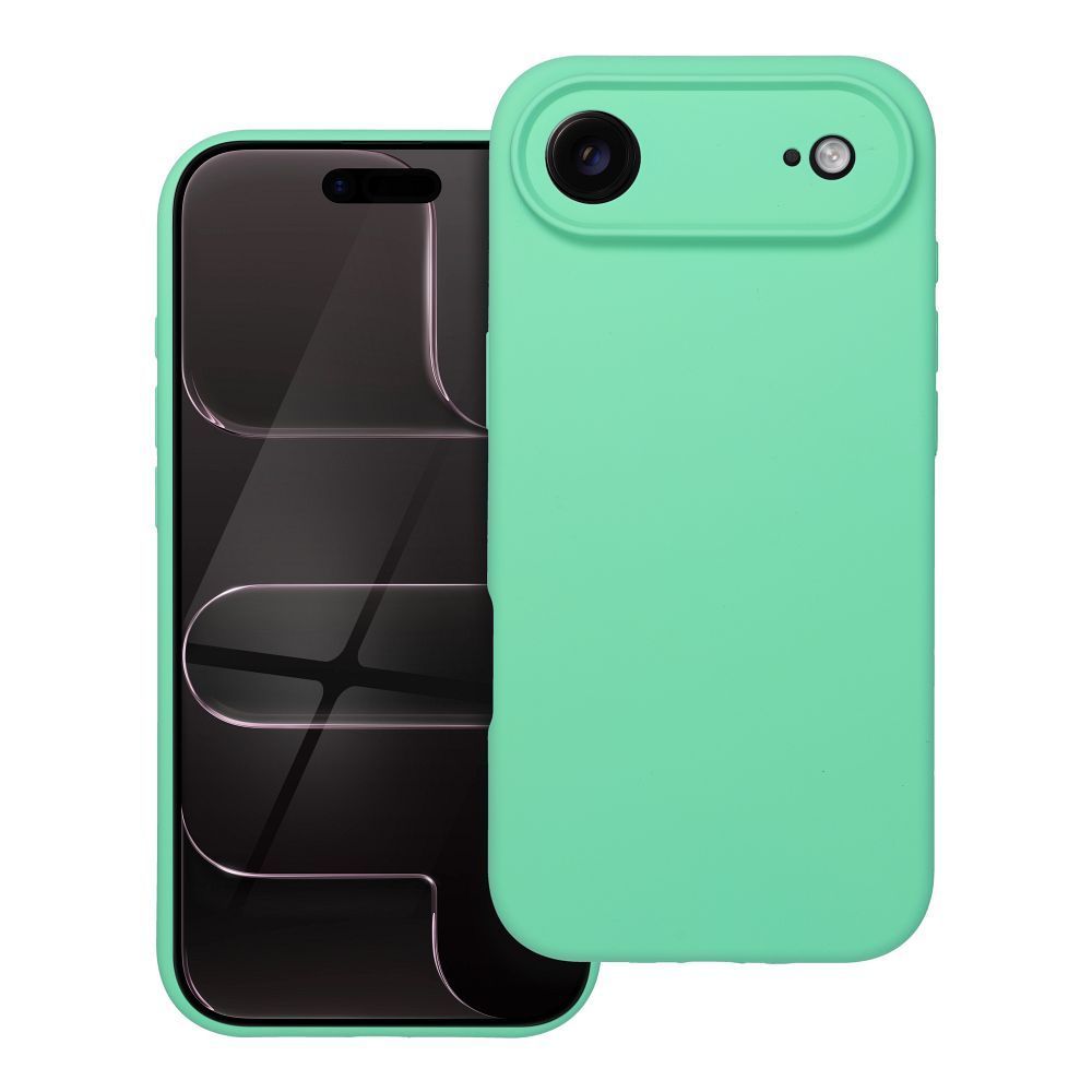 Case SILICONE 2mm for IPHONE 17 Air compatible with MagSafe mint - Image 1