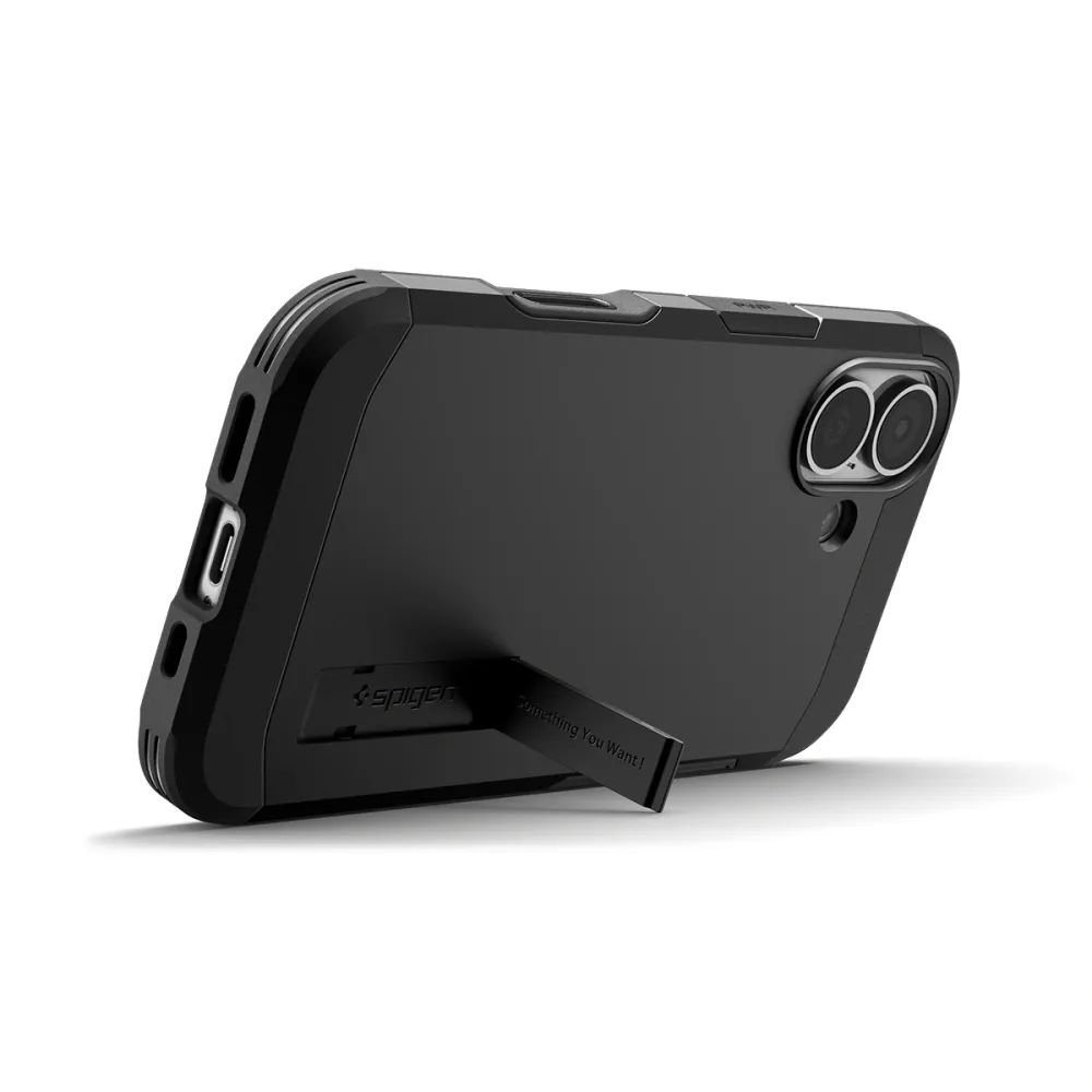 SPIGEN case TOUGH ARMOR MAG compatible with MagSafe for IPHONE 17 black - Image 2