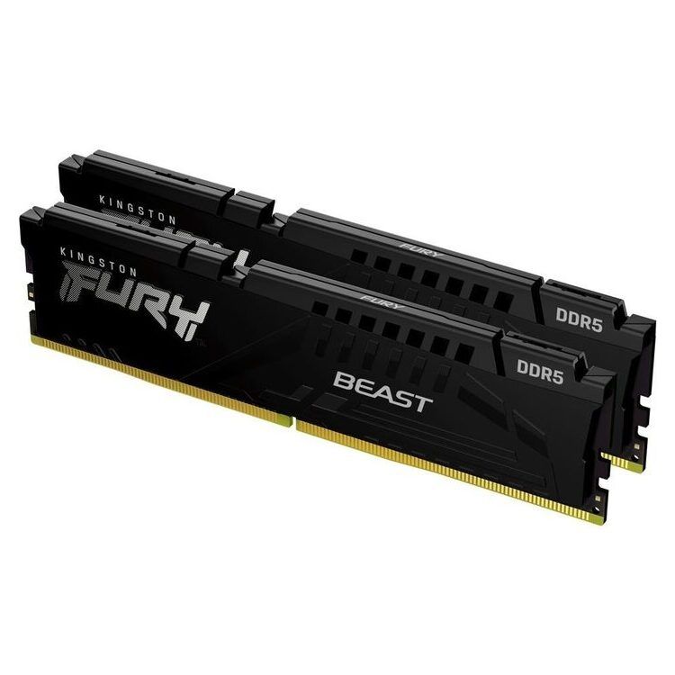 KINGSTON Memory KF556C40BBK2-16  FURY Beast DDR5, 5600MT/s, 16GB, KIT OF 2 - Image 1