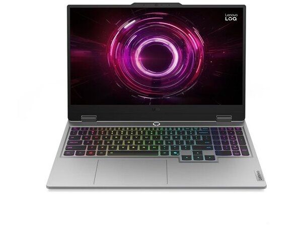 LENOVO Laptop LOQ 15AHP10 15.6'' FHD IPS/R7-250/32GB/1TB SSD/NVIDIA GeForce RTX 5060 8GB/Win 11 Home/3Y Premium/Luna Grey - Image 1