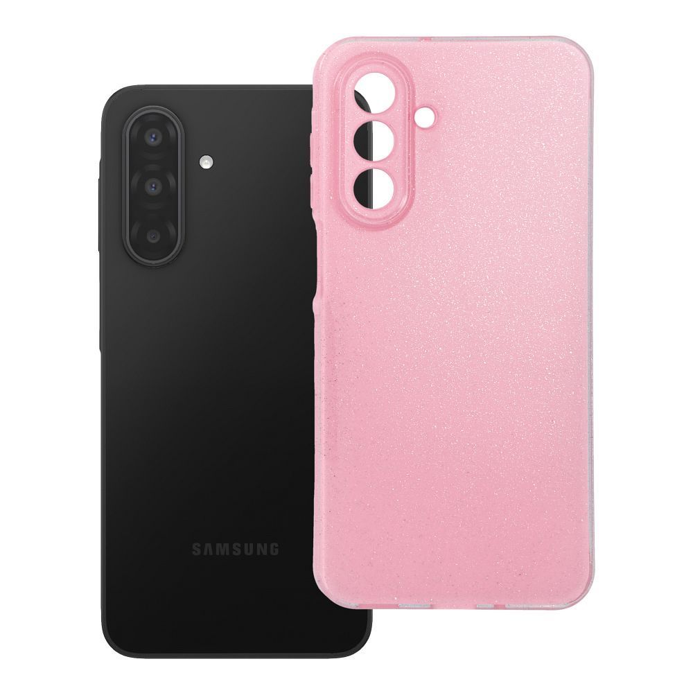 CLEAR CASE 2 mm BLINK for SAMSUNG A17 pink - Image 1