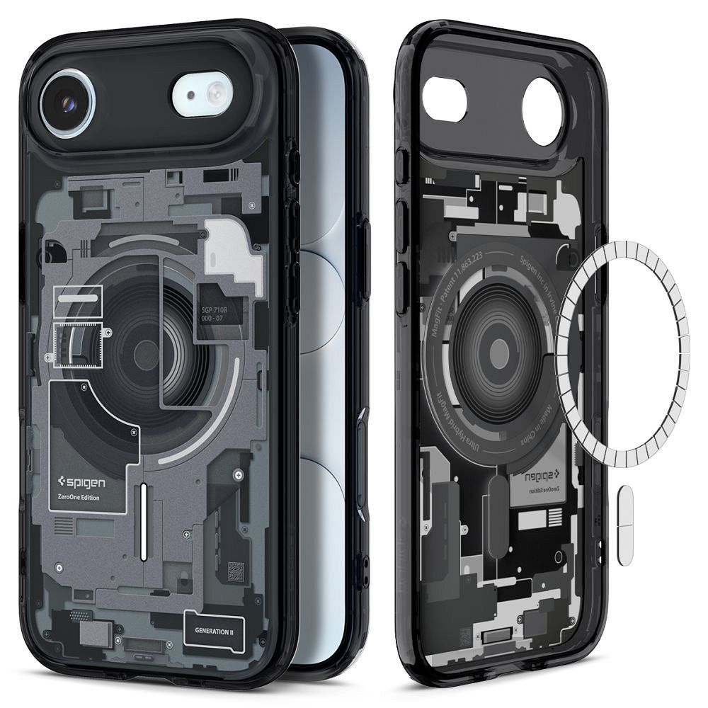 SPIGEN CASE ULTRA HYBRID MAG MAGSAFE IPHONE 17 AIR ZERO ONE BLACK SPIGEN CASE ULTRA HYBRID MAG MAGSAFE IPHONE 17 AIR ZERO ONE BLACK - Image 1