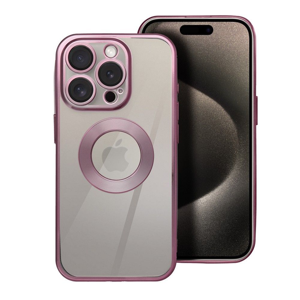 Case GLAM for IPHONE 17 Pro rose pink - Image 1