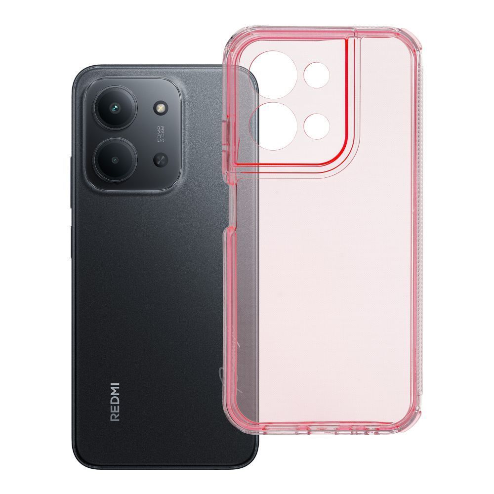 MATRIX CLEAR Case for Xiaomi Redmi 15C powder pink - Image 1