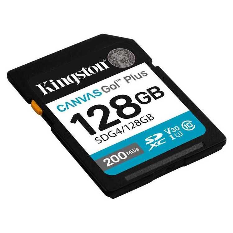 KINGSTON Memory Card SD Canvas Go Plus SDG4/128GB Class 10 - Image 2