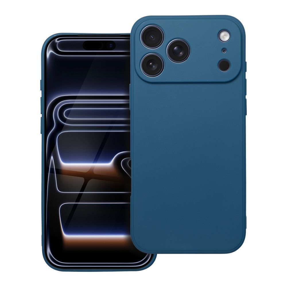 Case for iPhone 17 PRO MAX Matt blue MATT case for IPHONE 17 Pro Max blue - Image 1
