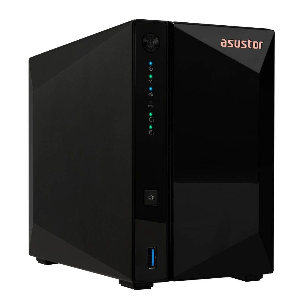 ASUSTOR NAS DRIVESTOR 2 PRO Gen2 AS3302T v2 2-BAY / Quad-Core/2GB DDR4/2.5GbE Port - Image 2