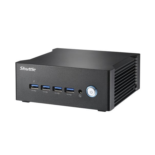 Shuttle Barebone NA10H7 Black (AMD R7-8845HS) 24/7, NPU - Image 2