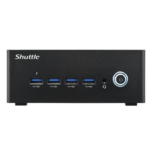 Shuttle Barebone NA10H7 Black (AMD R7-8845HS) 24/7, NPU - Image 5