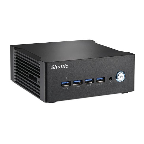 Shuttle Barebone NA10H7 Black (AMD R7-8845HS) 24/7, NPU - Image 1
