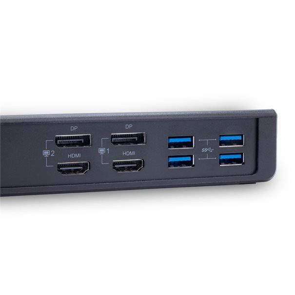TERRA MOBILE Dockingstation 800 USB-C/A inkl.135W Netzteil und USB C/A Kabel - Image 6