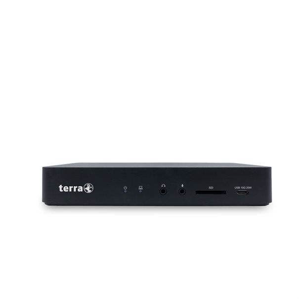 TERRA MOBILE Dockingstation 810 USB-C/Triple 4K inkl.135W Netzteil und USB-C Kabel - Image 1