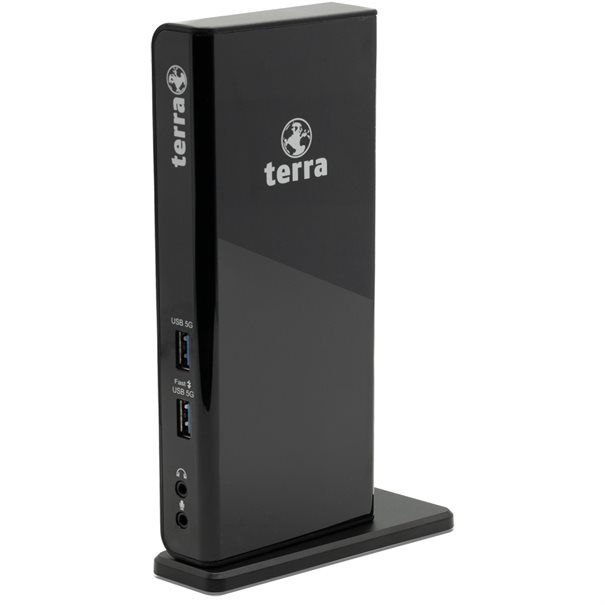 TERRA MOBILE Dockingstation 732 USB-A/C Dual Display USB Dockingstation mit Dual Display-Unterstützung! - Image 1