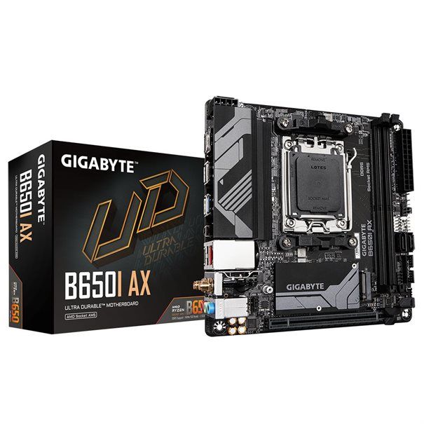 GIGA B650I AX AM5/DDR5/mITX - Image 1