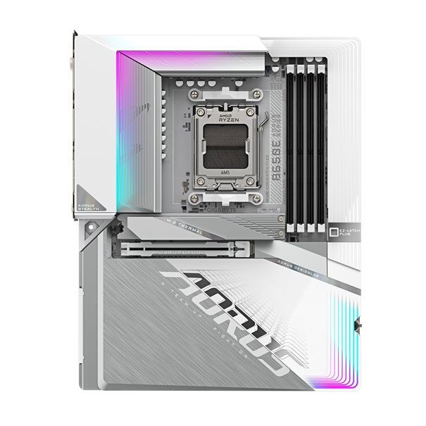 GIGA B650E AORUS STEALTH ICE AM5/DDR5/ATX - Image 2